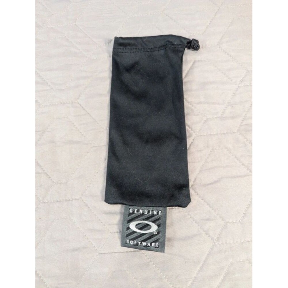 Vintage Oakley Genuine Software Microfiber Sunglass Bag Pouch Black